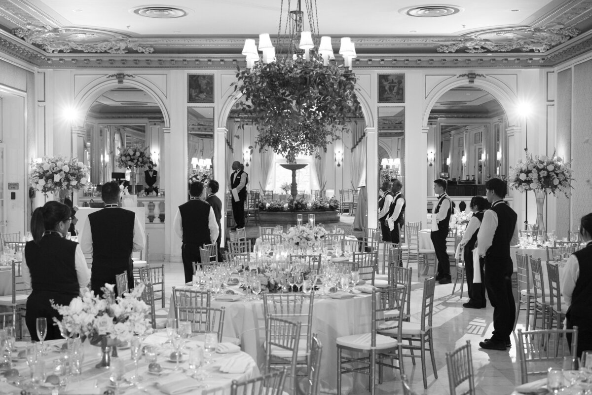wedding staff at The Broadmoor Resort in Colorado Springs, Colorado