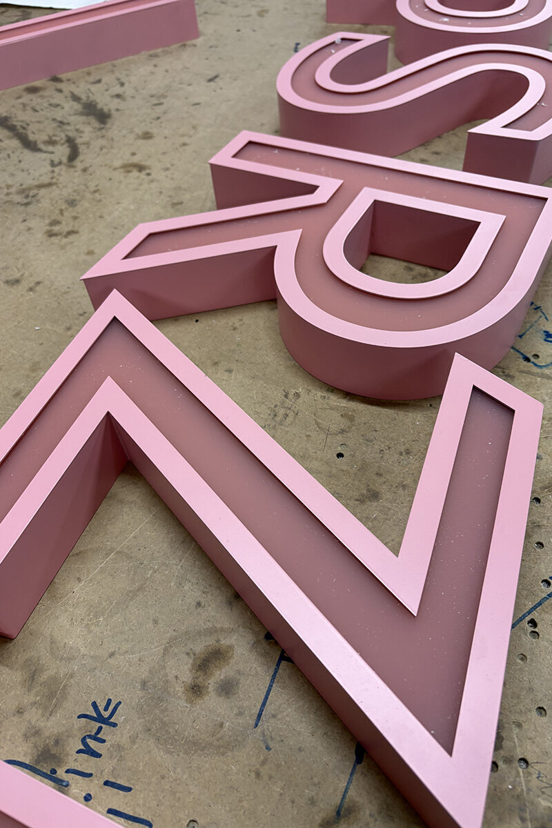 ellis-signs-bespoke-built-up-pink-letters-newcastle-gateshead-north-east