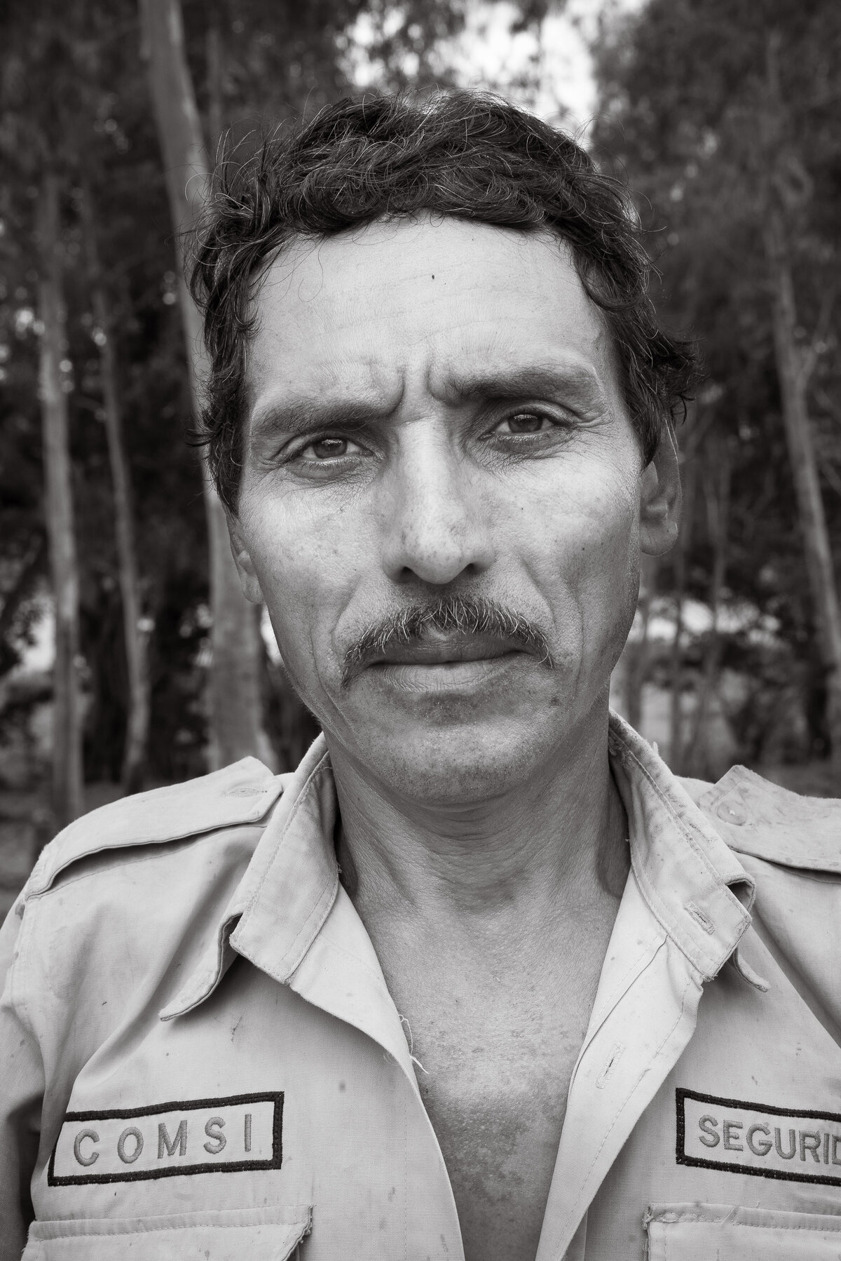 farmer looking directly at camera with strong gaze