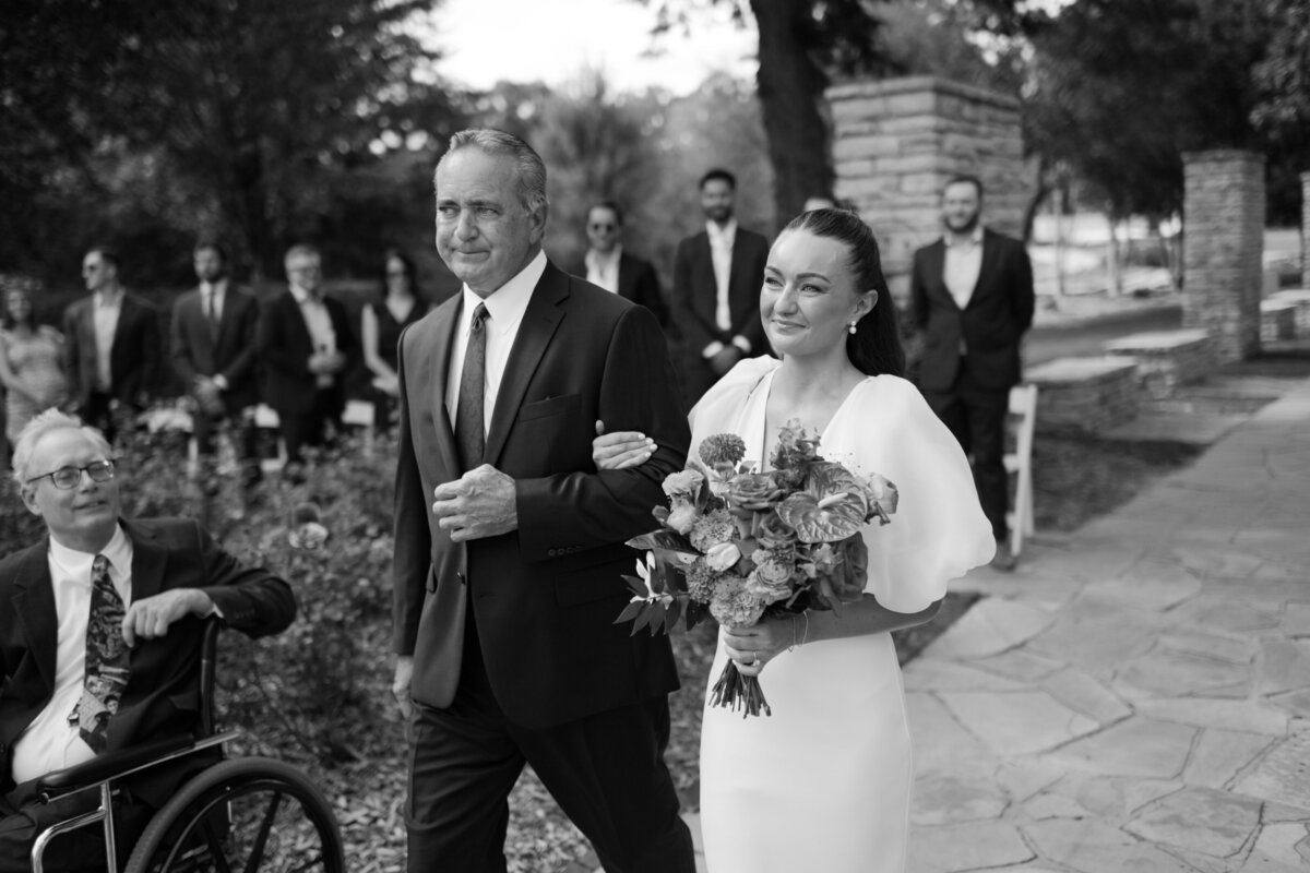 Des Moines Art Center wedding day