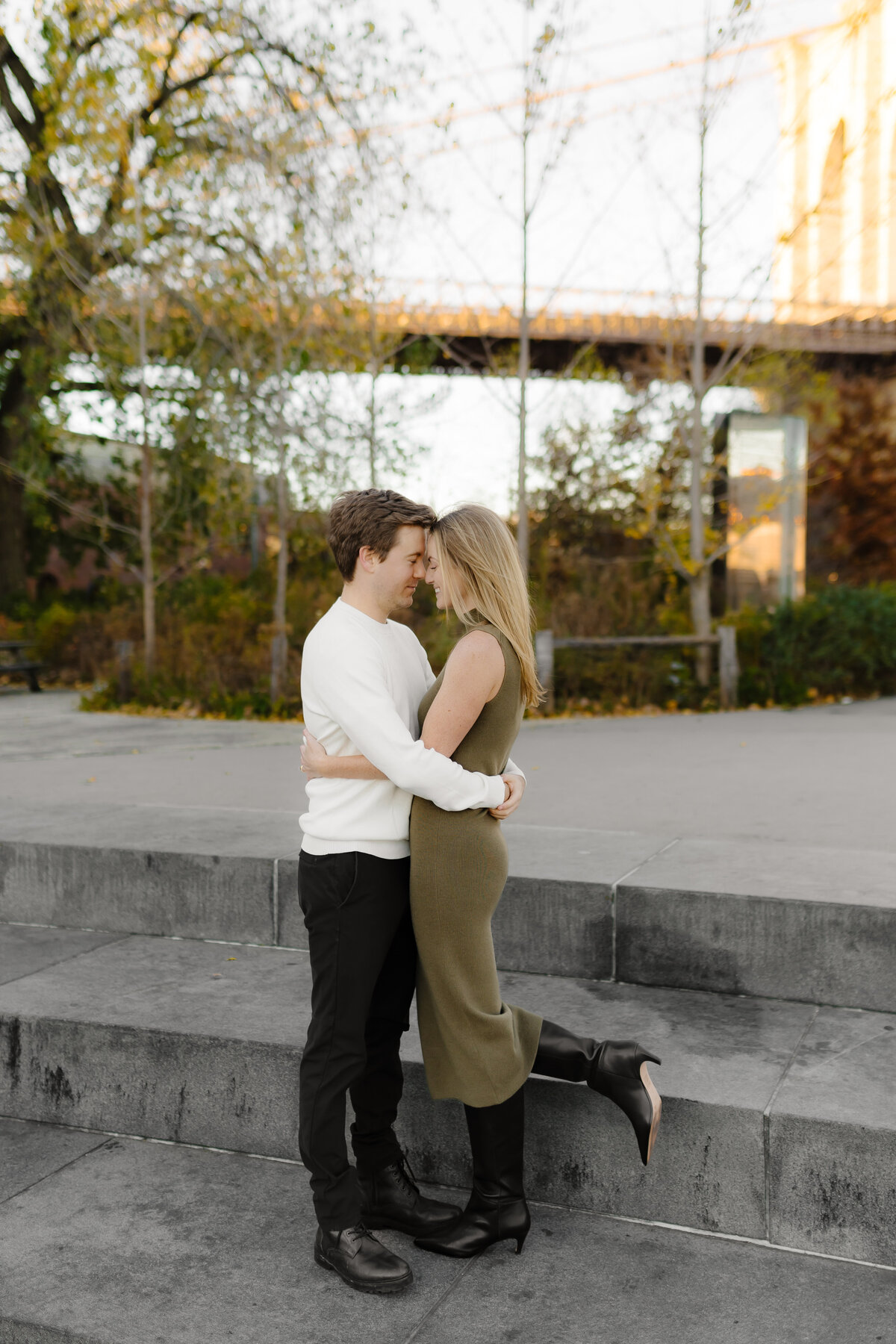 Brooklyn Bridge Engagement Photos 46