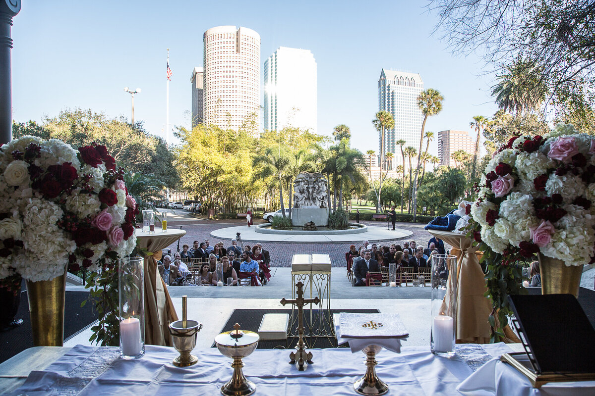 7 - University of Tampa Wedding Ceremony - Tampa Bay Wedding Planner