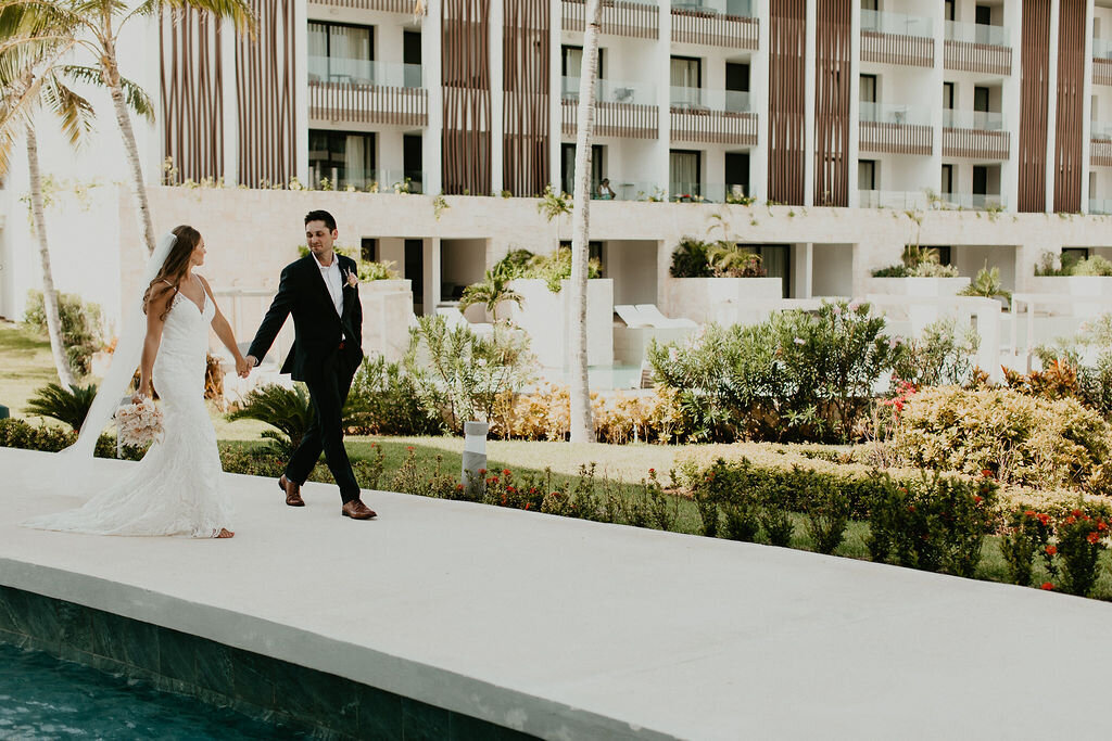 destination wedding in Costa Mujeres, Mexico