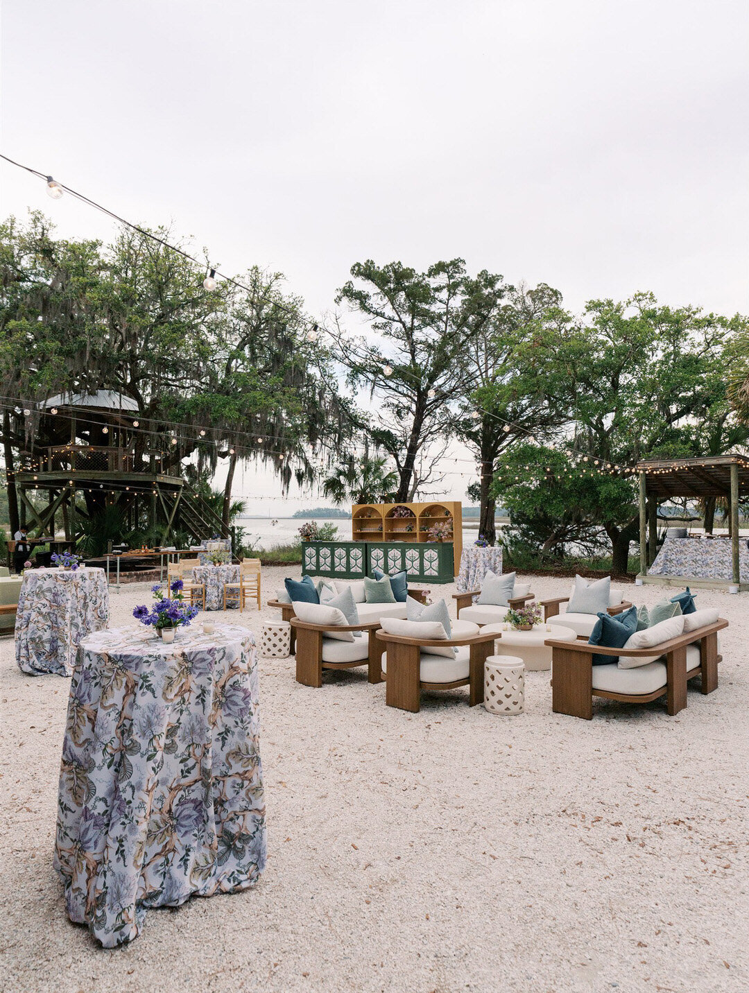Welcome Party from Wedding at Palmetto Bluff South Carolina by GoBella.com @gobelladesign 18
