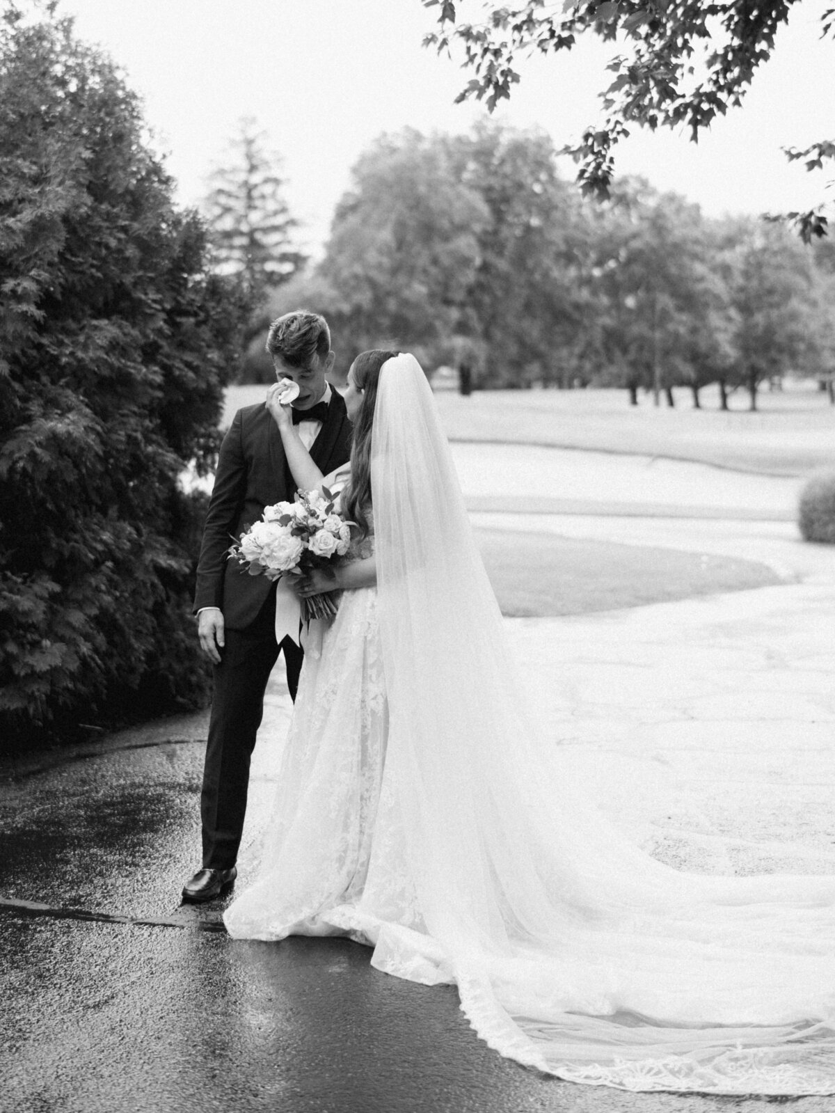 Sail Cloth Tent Wedding at Trumbull Country Club in Warren Ohio-3