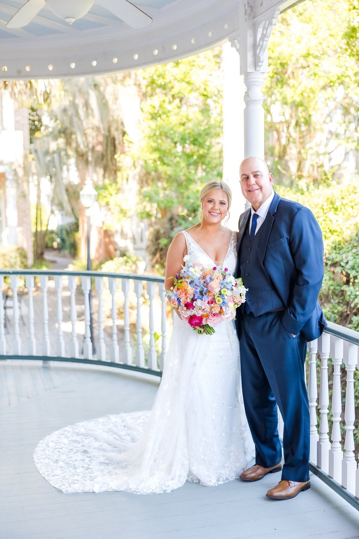 Allie + Kam  Dad First Look-13