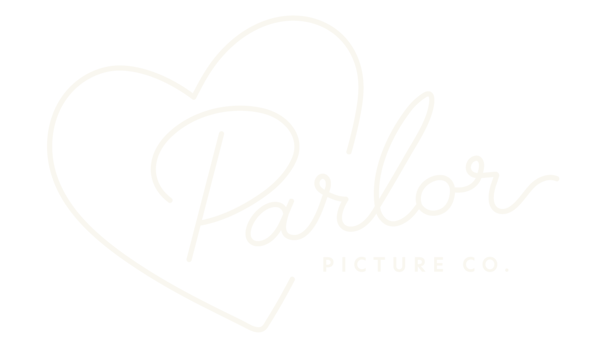 Parlor Picture Co white logo