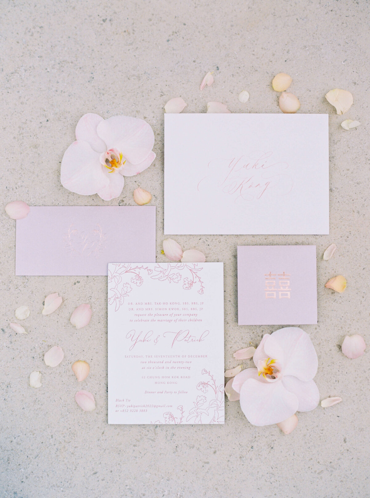 Hong Kong Convention Centre Wedding Invitations