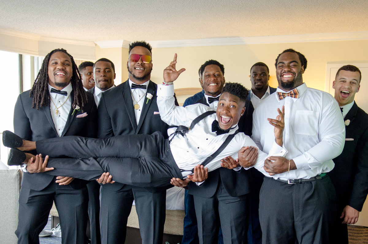 NFL Miami Dolphins Brandon Radcliff ShaKyra Radcliff Briza on the Bay Wedding Andrea Arostegui Photography-43