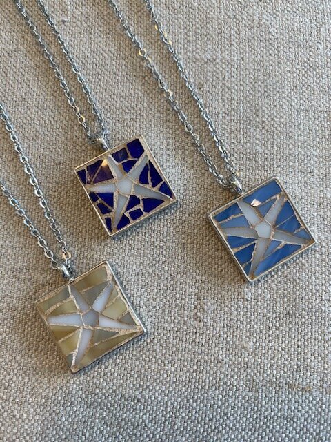 Paul Ohrenberger necklaces with starfish found at joye
