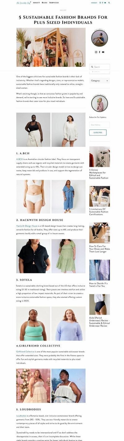 FayDesign.Co The Sensible Fay Sustainability Post
