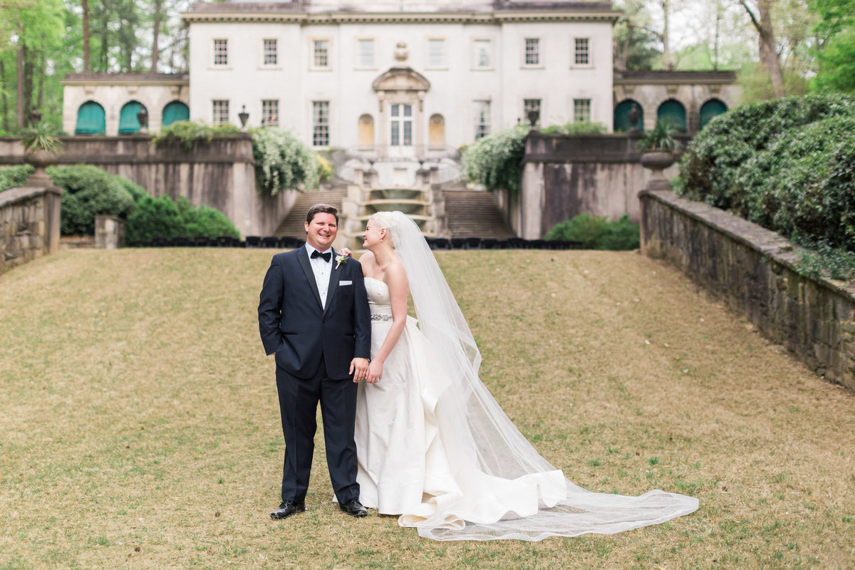 Relaxed wedding photos allow for so many moments of bliss. Photo by luxury destination wedding photographer Rebecca Cerasani.