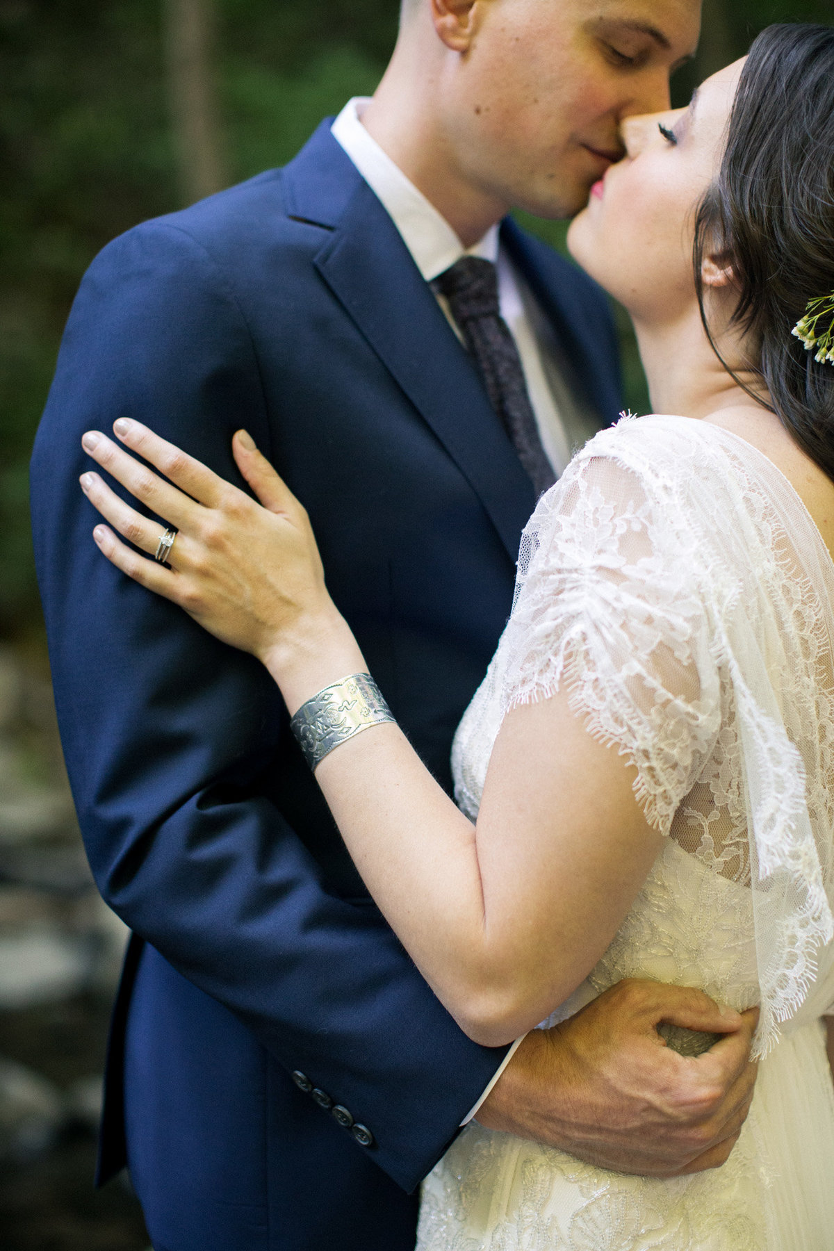 Bride and groom couple photos by destination elopement photographer Rebecca Cerasani