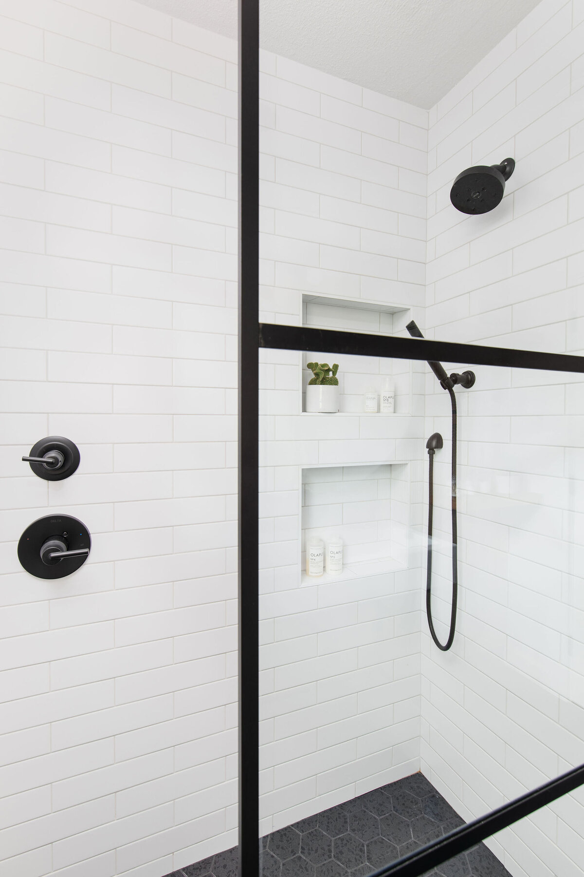 modern chic posh bathroom remodel rental design 5