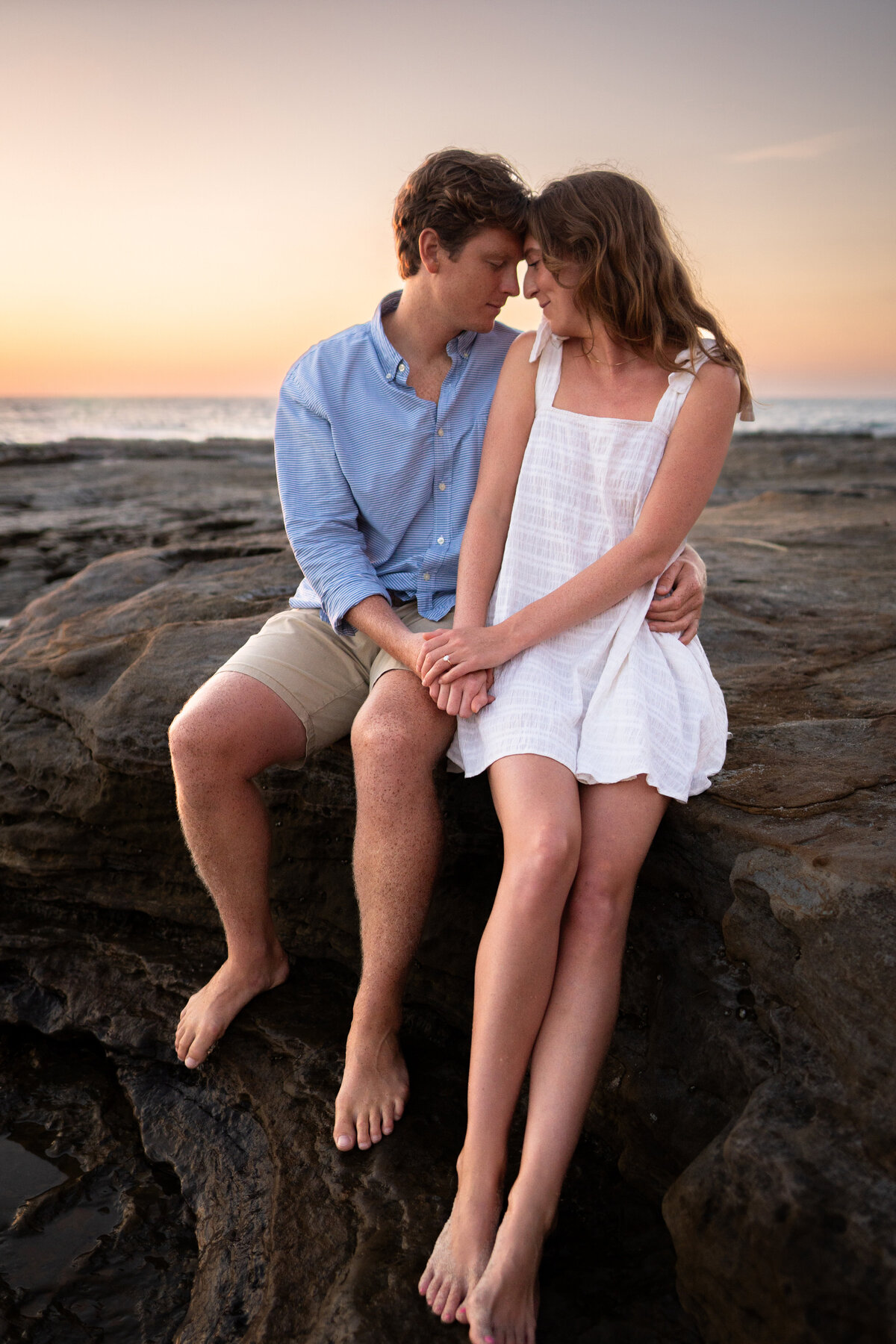 Couple Beach Session San Diego