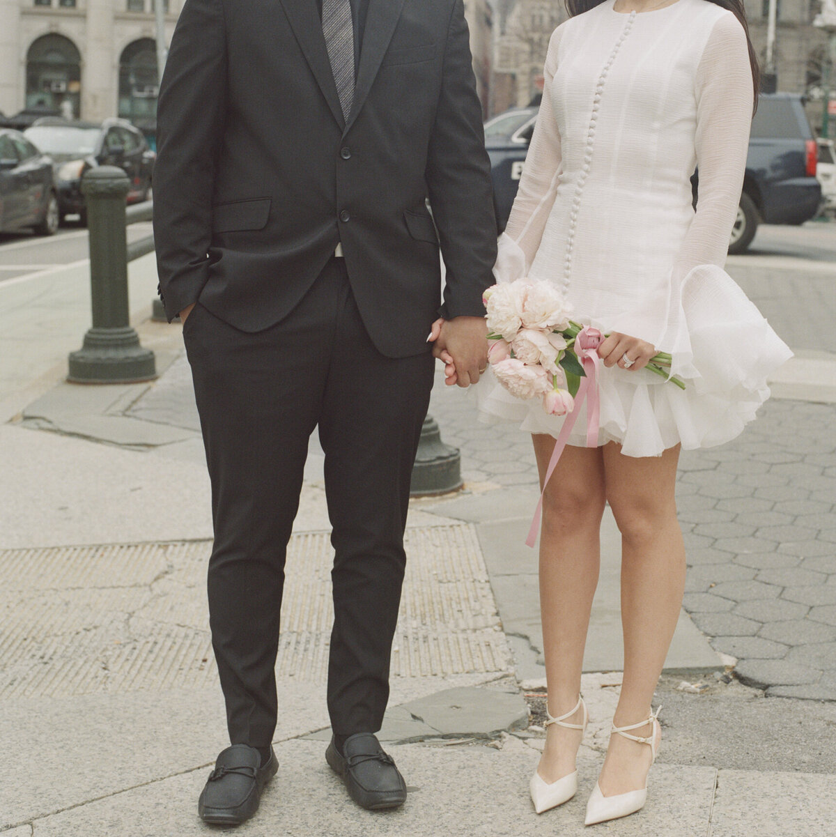 nyc analog portrait photographer, nyc elopement photography, film photographer in nyc, new york city analog photography