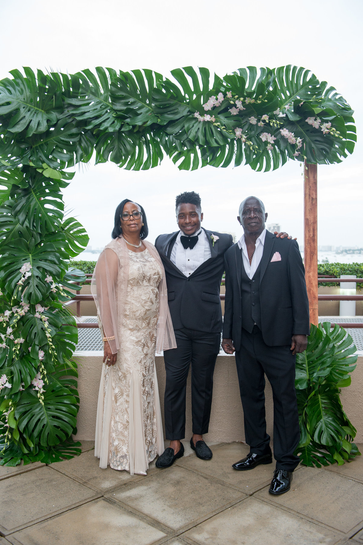 NFL Miami Dolphins Brandon Radcliff ShaKyra Radcliff Briza on the Bay Wedding Andrea Arostegui Photography-193