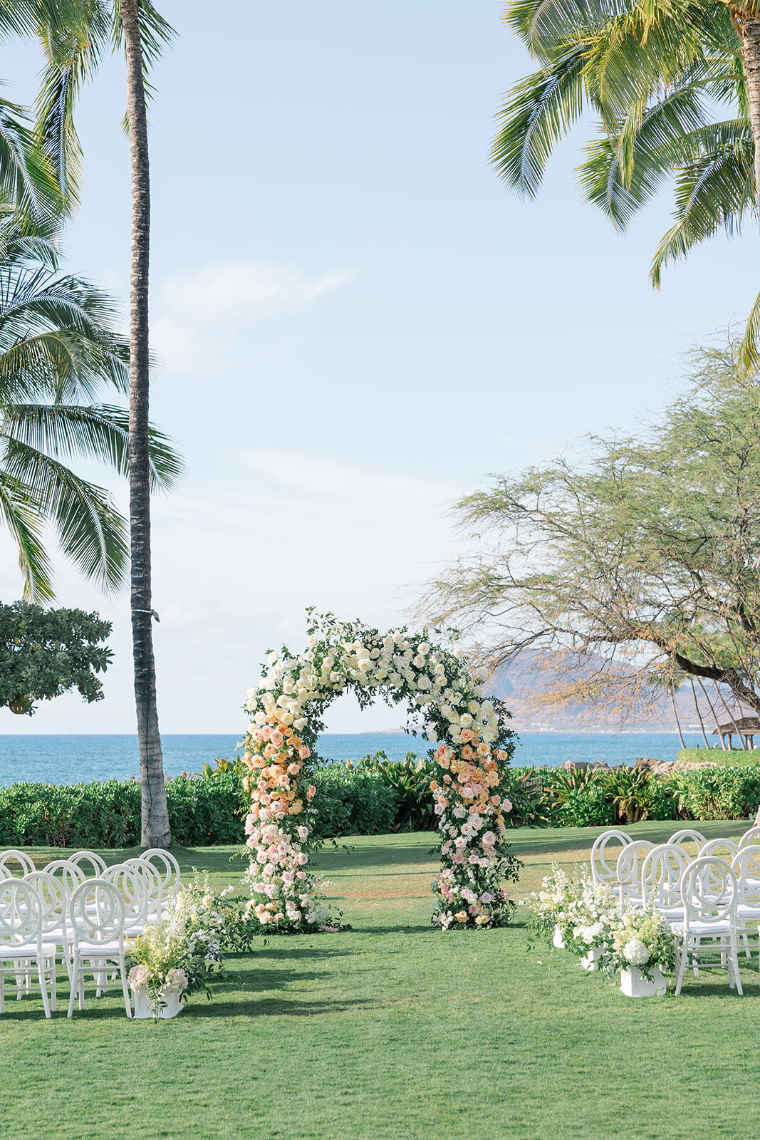 Four Seasons Oahu ceremony in Hawaii 