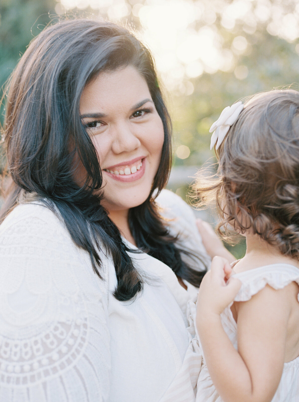 Natural Organic Field Earthy Neutral Family Session Jupiter Florida FIlm Photographer-13