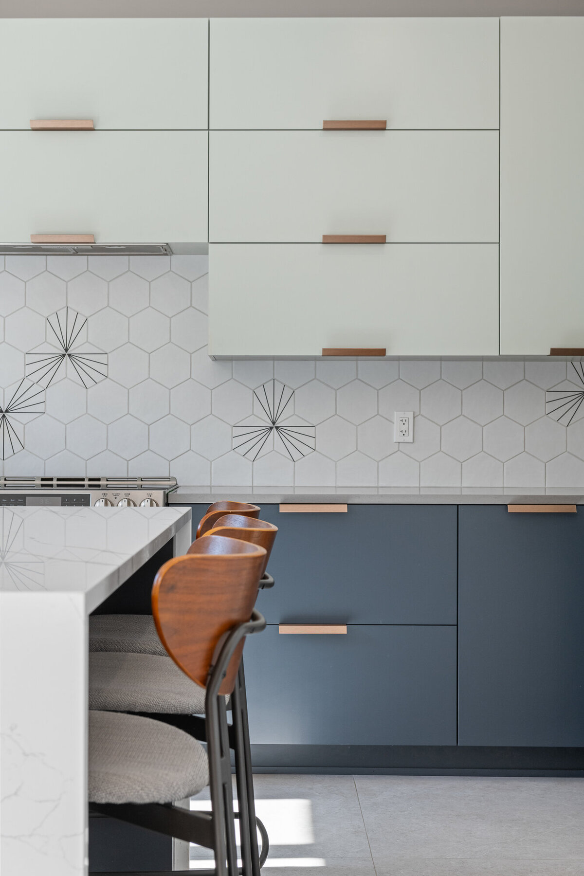 final image of our modern revival interior design project