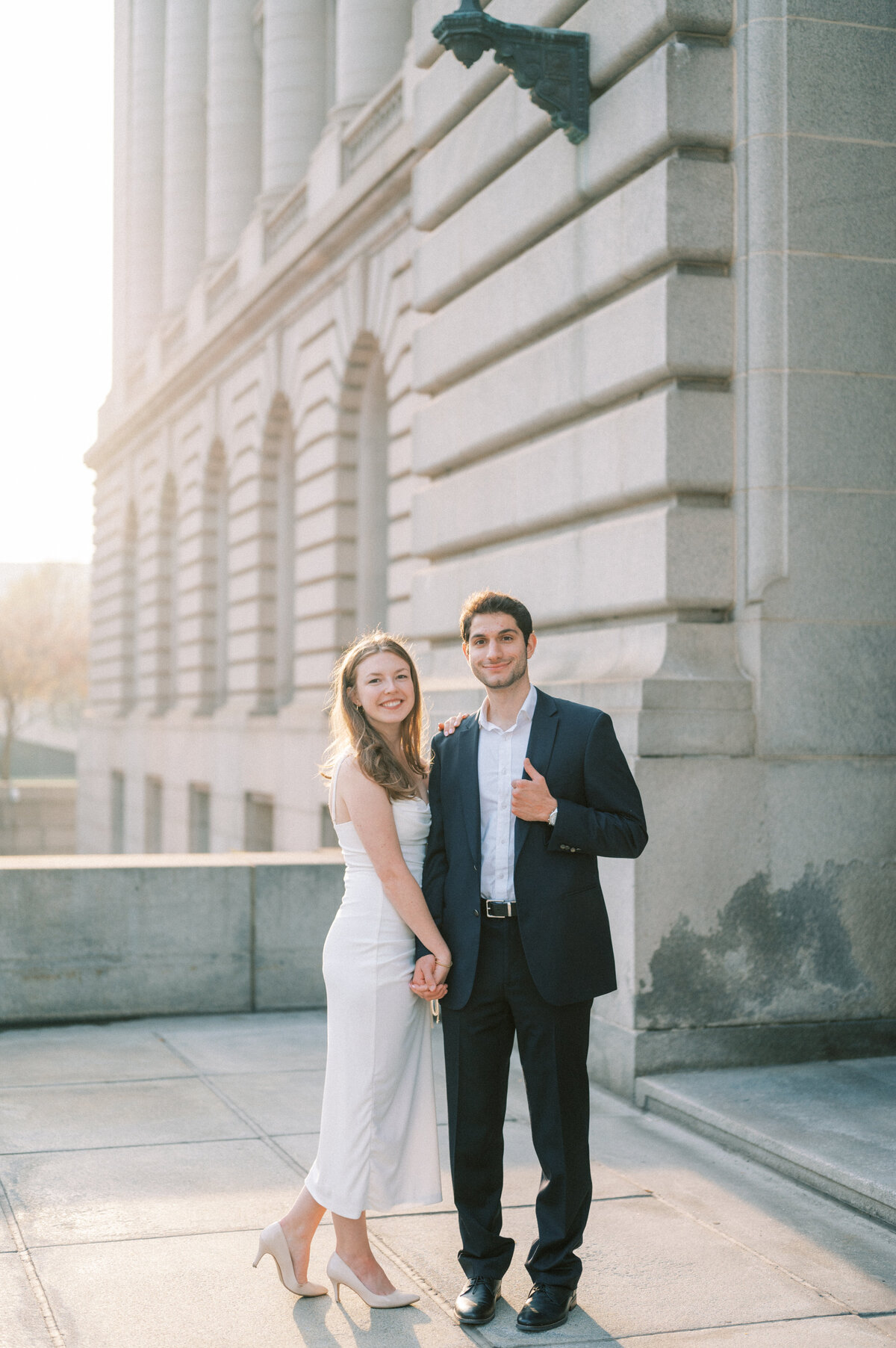 Old Courthouse Engagement Session in Downtown Cleveland-55