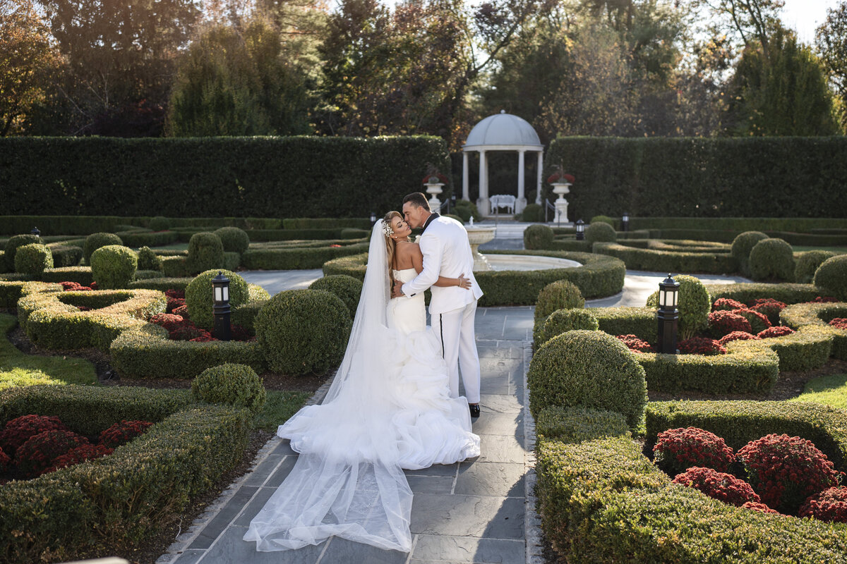 Mandy Rose and Sabby Piscitelli Wedding Day at Park Chateau in New Jerseu