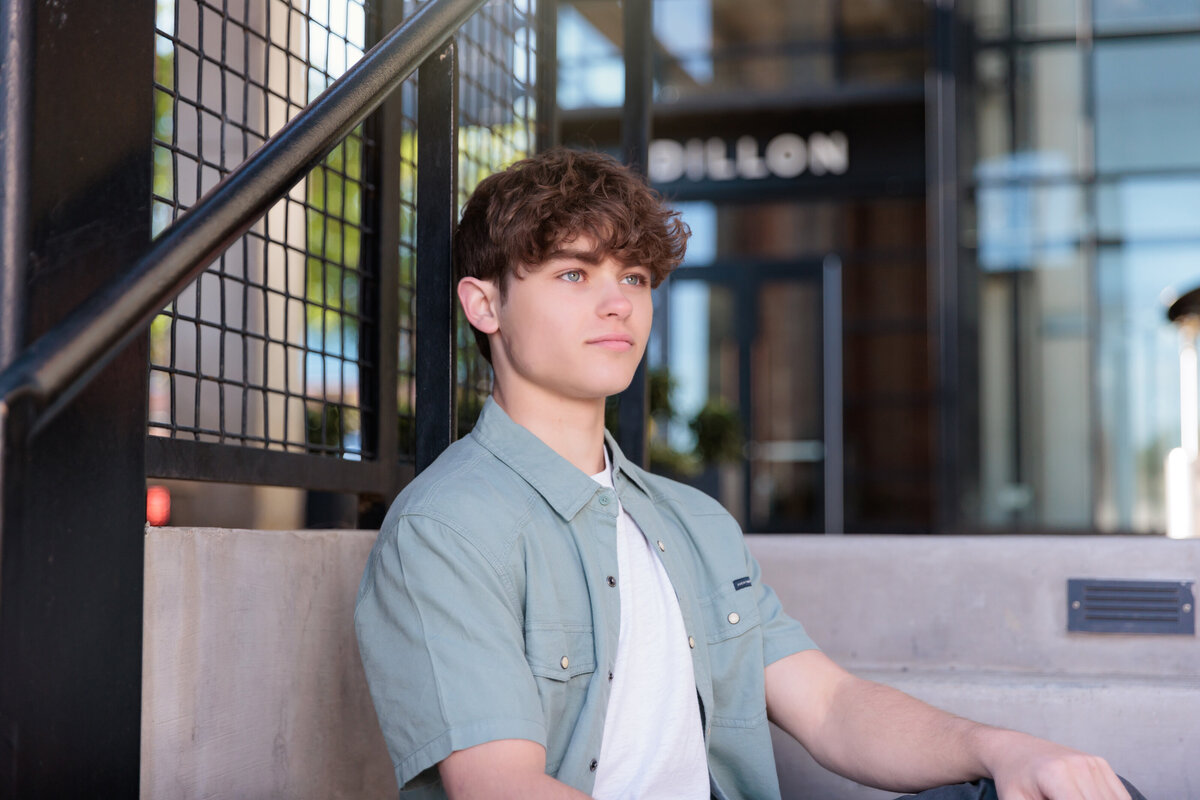 Holly Springs High School Senior urban portraits.