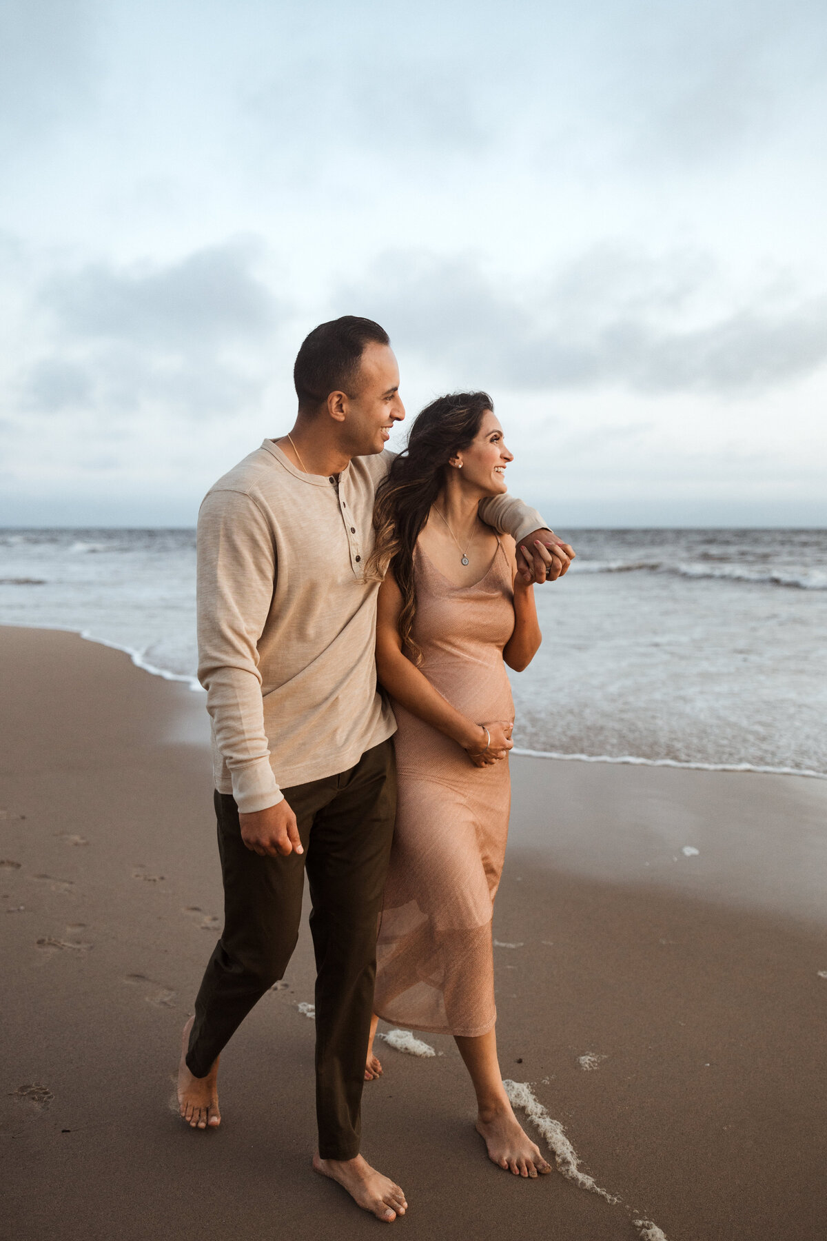 Santa Monica Beach Maternity Photography 98