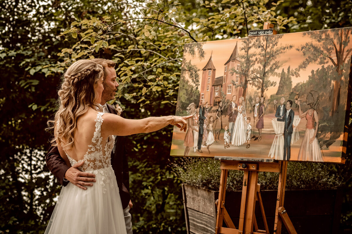 bruidsfotografie kasteel Dussen