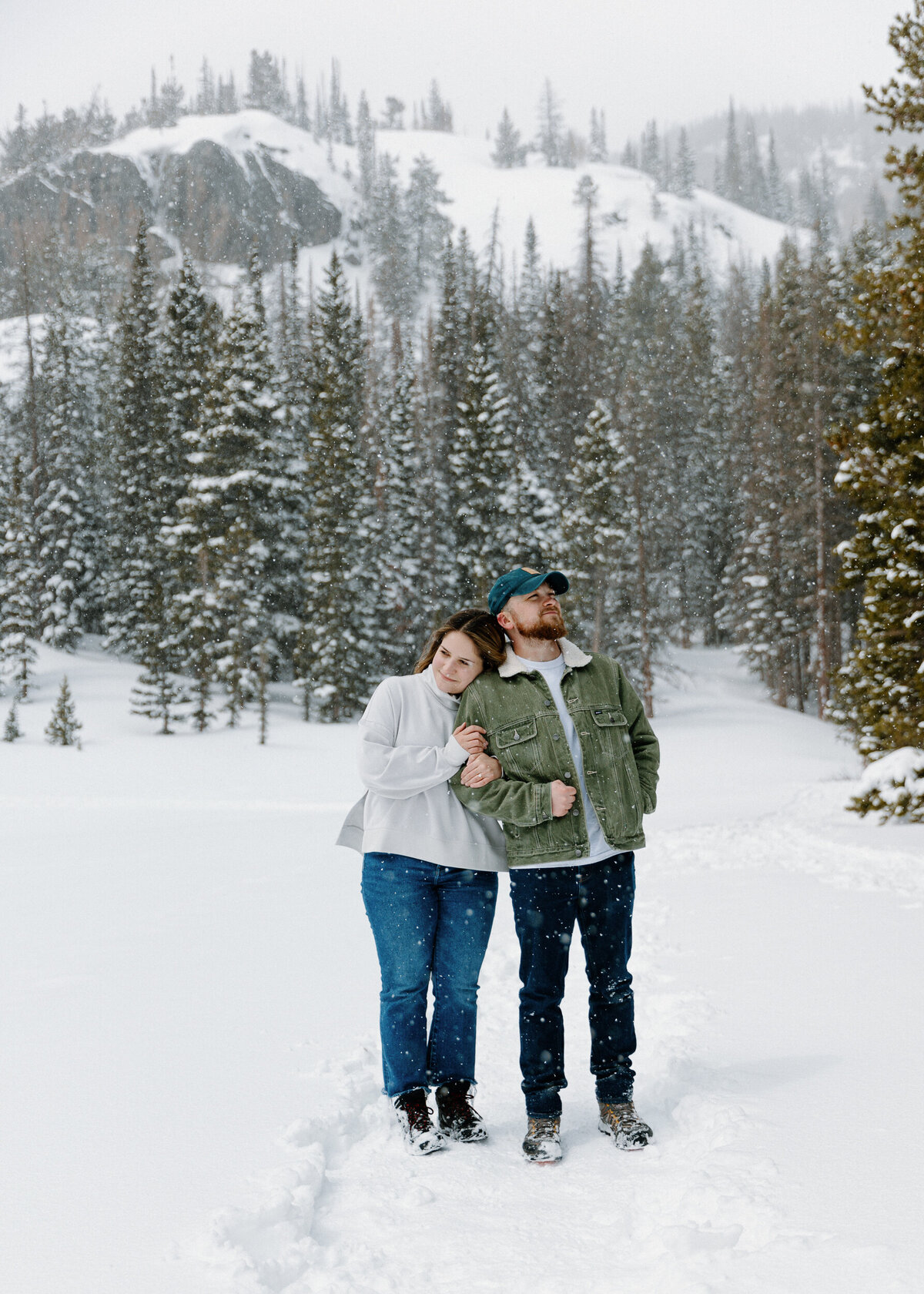 Ashlynn Shelby Photography_Rock Mountain National Park Engagement Shoot_ Dream Lake Engagement Shoot-18