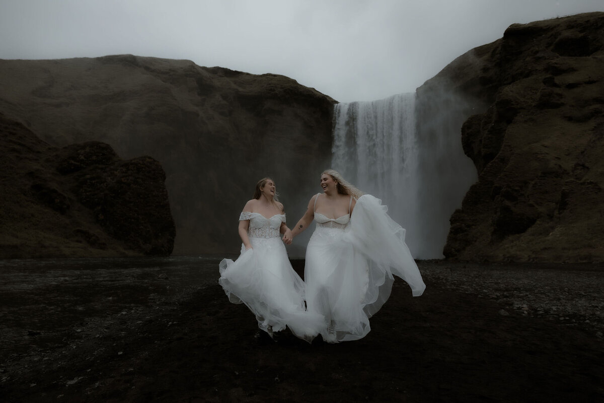 juniper woods photography elopement iceland  lgbtqia photographer