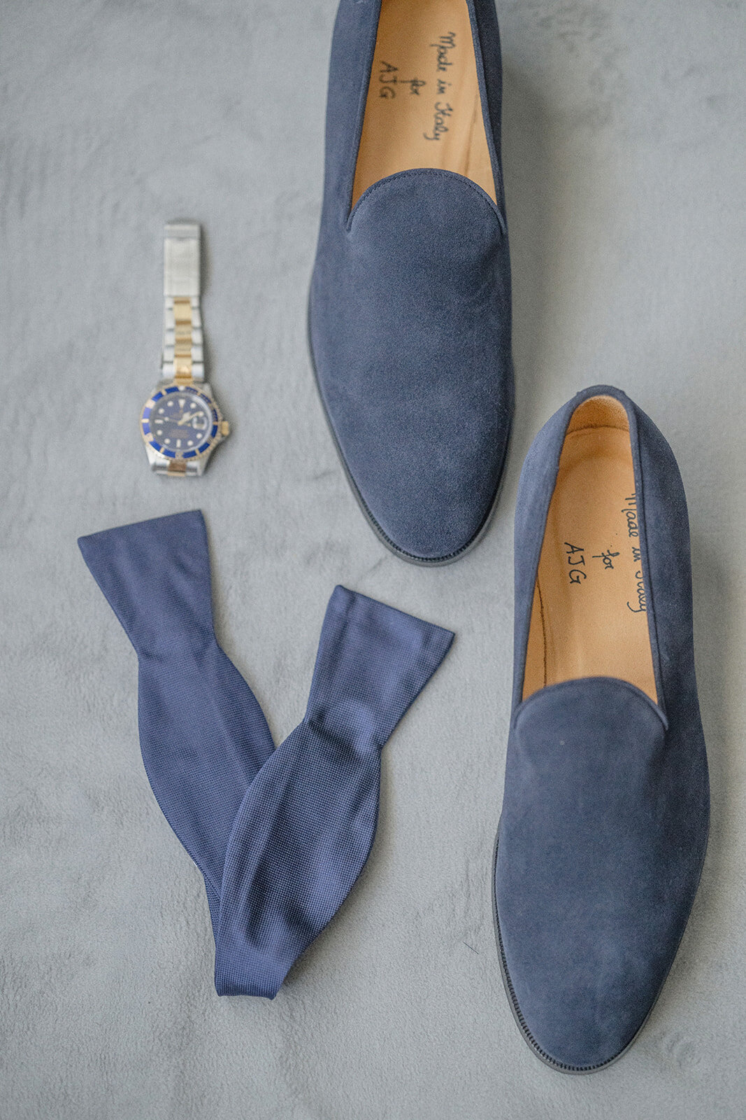 grooms-custom-shoes-tie-rolex-watch-aspen-HBICWeddings