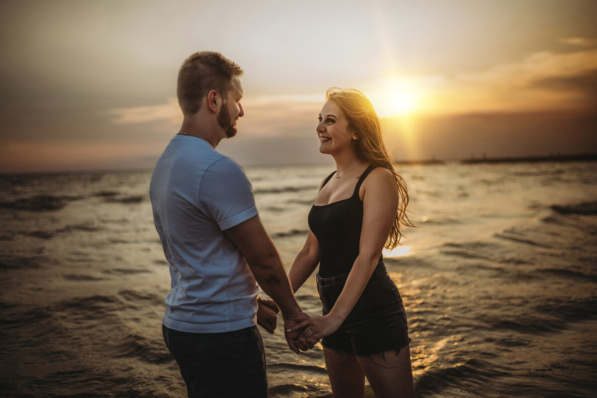 High Cliff park engagement session.