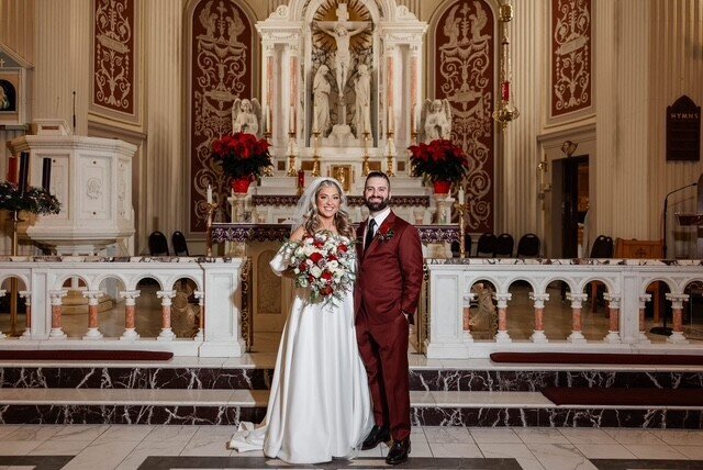 Burgundy Suit Custom