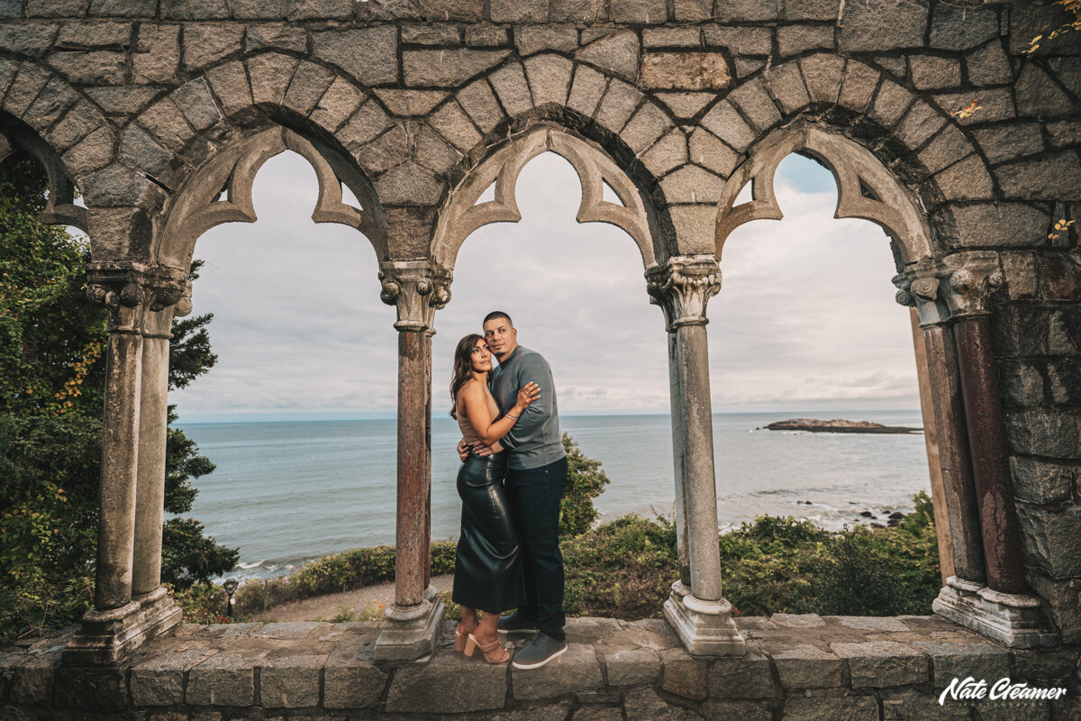 hammond-castle-engagement-boston-wedding-photographers-