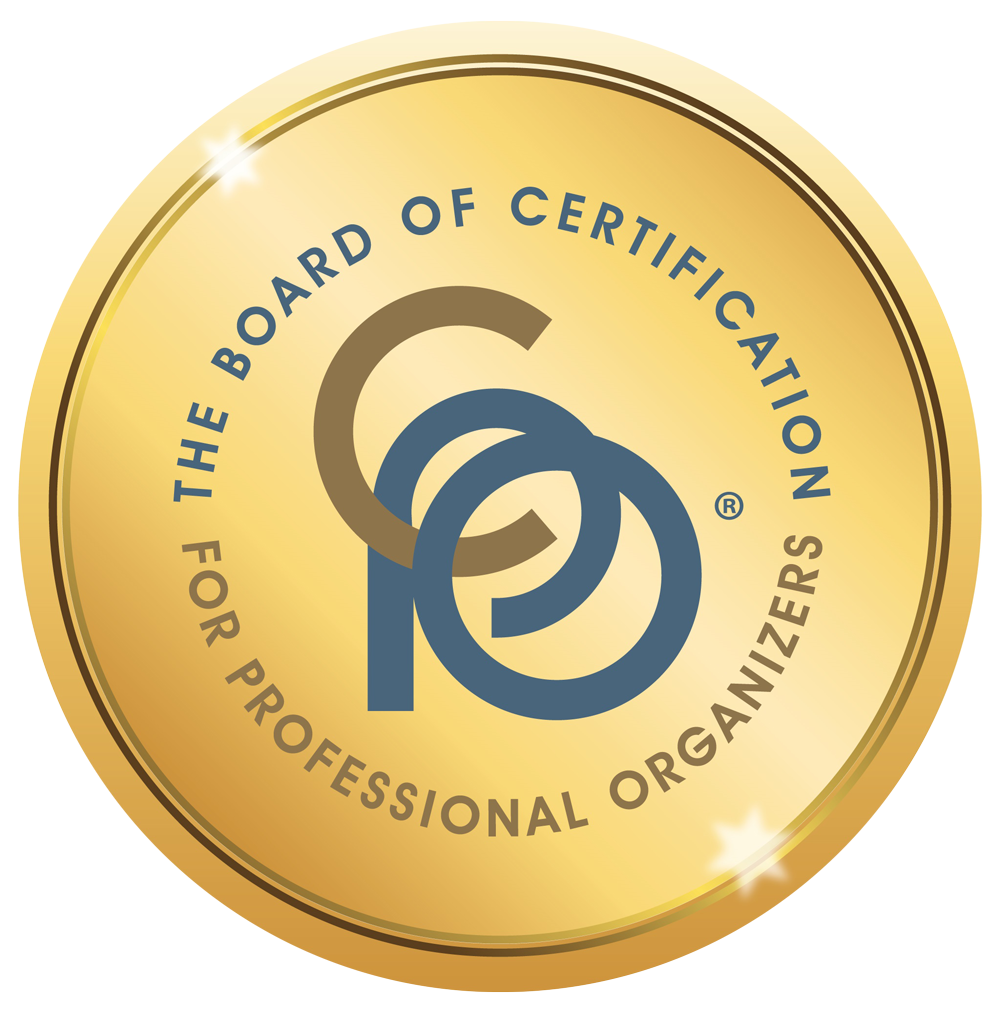 Board of Certification for Professional Organizers logo