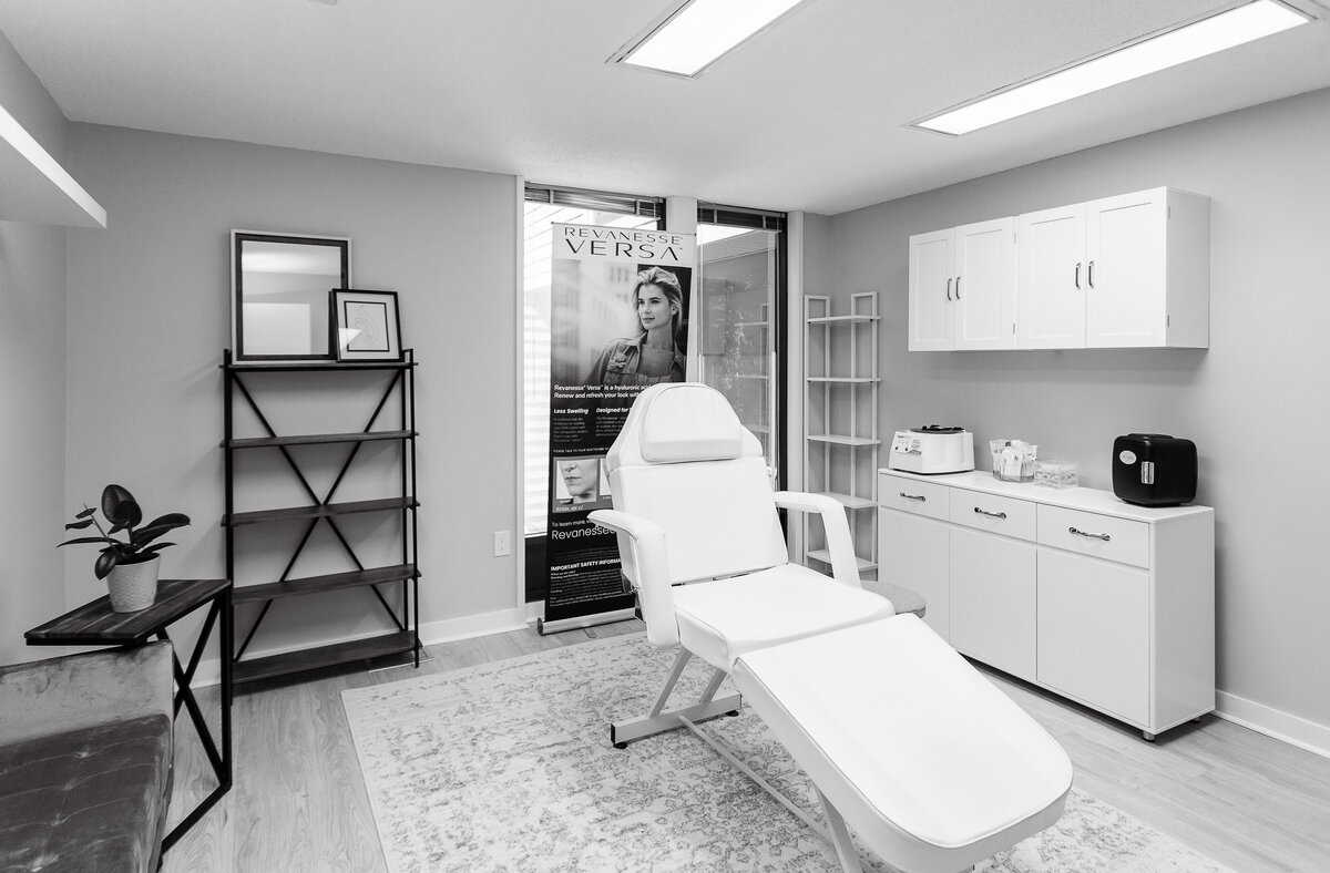 Luxury Med spa injection room photo