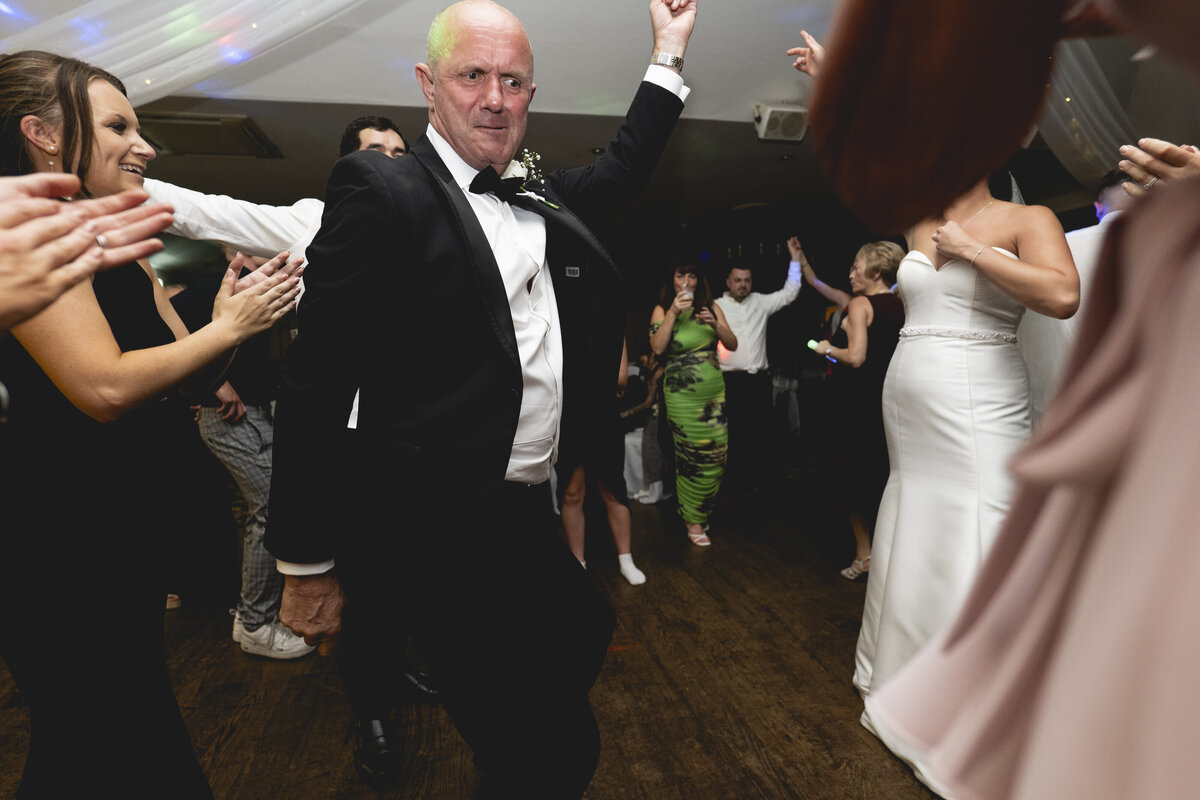 Amy's Dad dancing