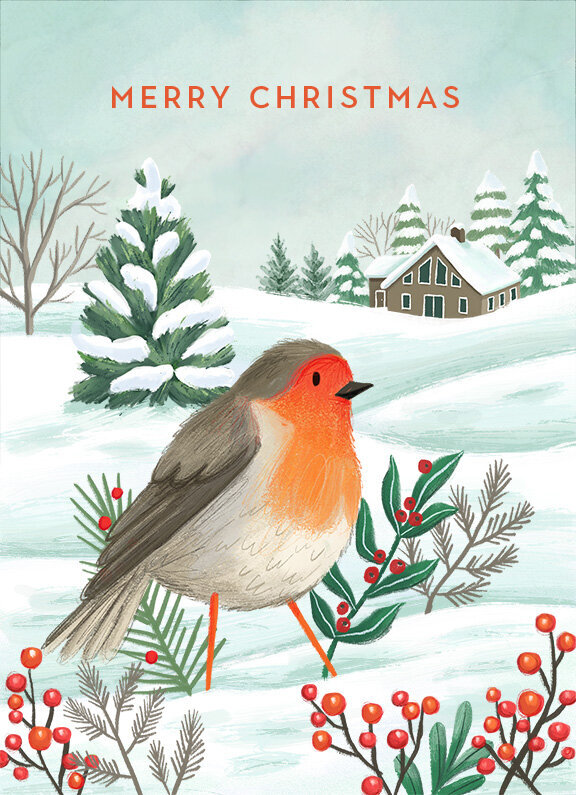 Natalie Merheb - Winter Bird 1