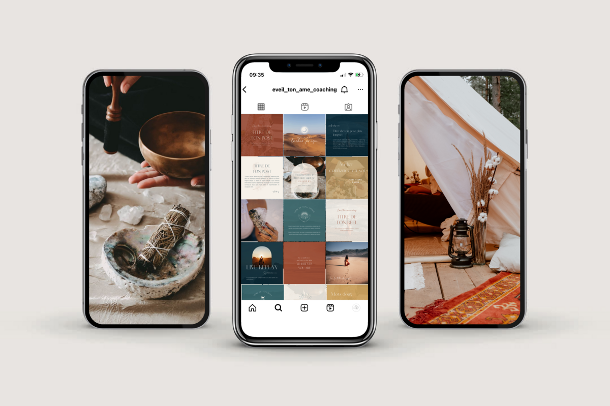 Création feed Instagram⎜Graphiste Webdesigner Strasbourg