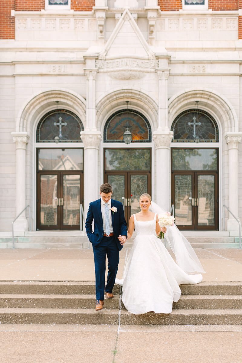 Wedding at St. Boniface with Reception at ECC220
