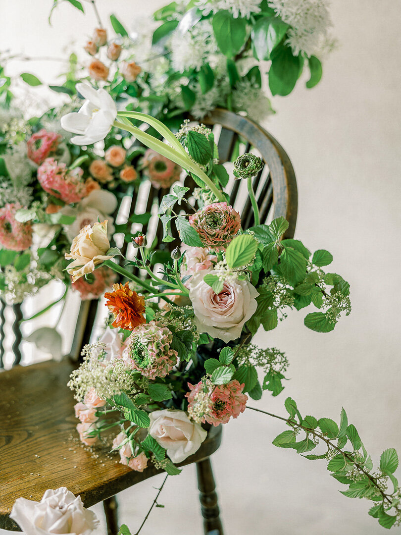 indianapolis wedding florist brand session bridal shoot
