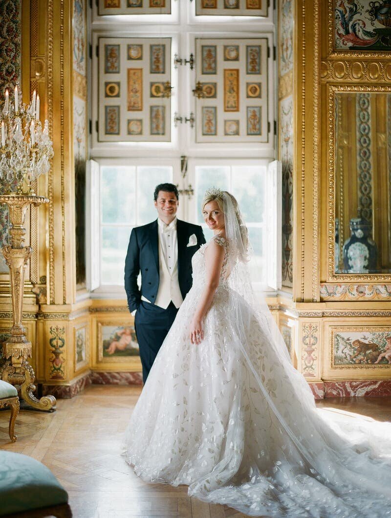 Fairytale Wedding in Paris Chateau Vaux le Vicomte -0