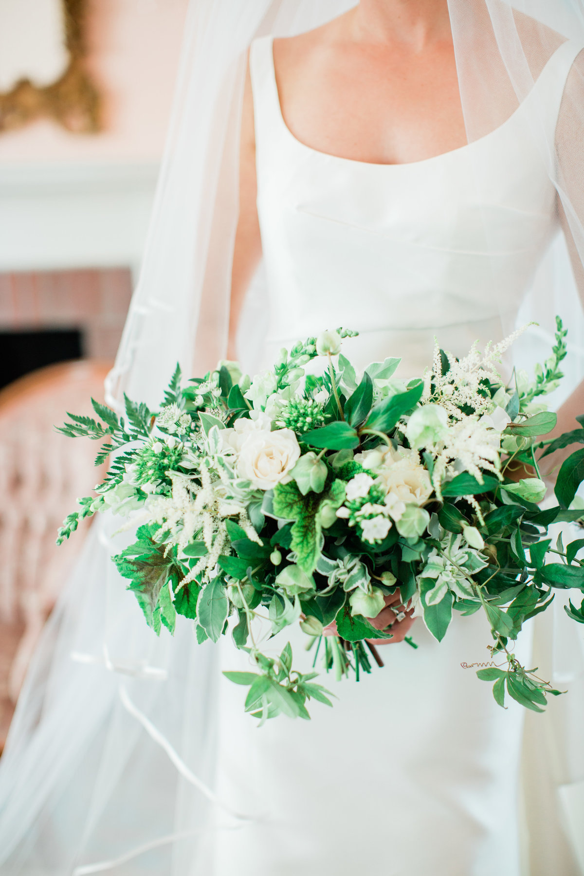 Neutral Bouquet by Gradient and Hue for Southern Nashville Wedding