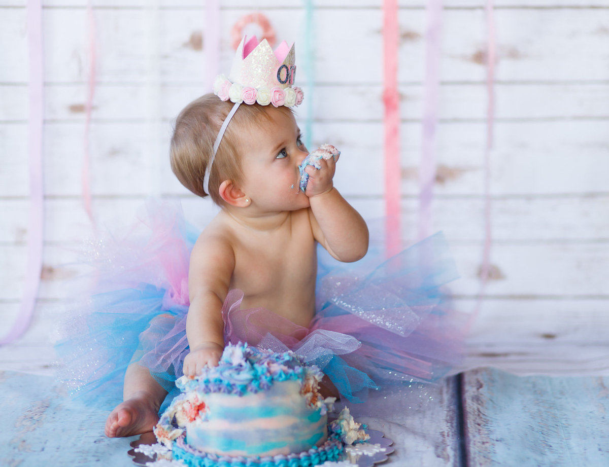 1st Birthday cake smash0025