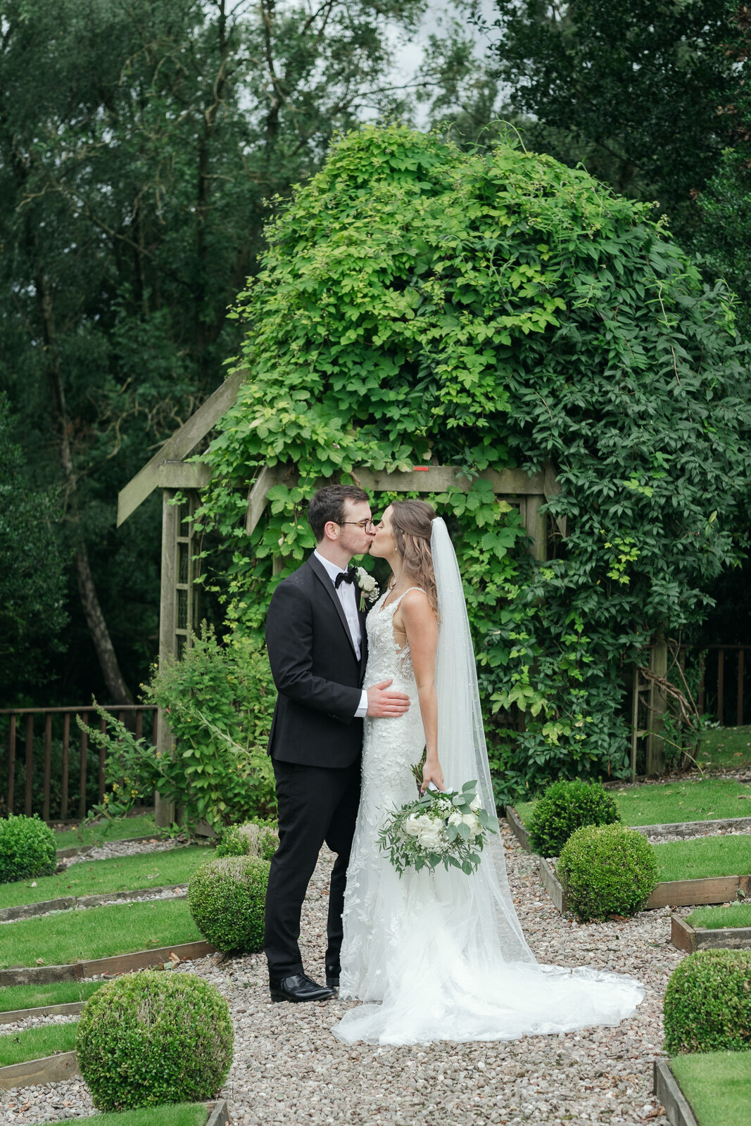 Romantic Wedding at Hilltop Country House, Cheshire - Stunning Countryside Venue-121
