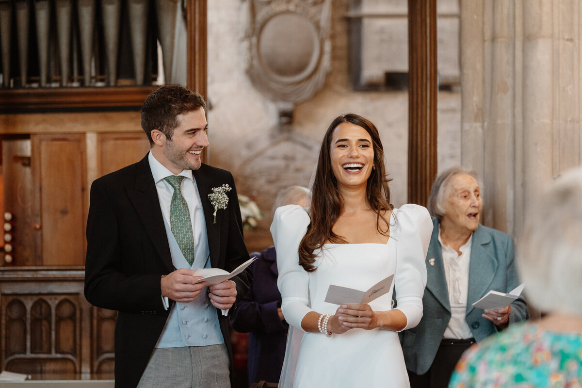 St. Mary's Church Wedding Ceremony in Marshfield - Hamswell House Wedding