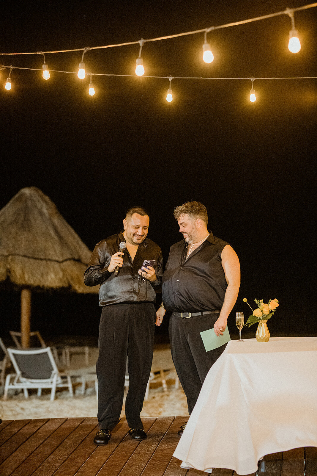 f-mexico-cancun-dreams-natura-resort-queer-lgbtq-wedding-details-cocktail-reception-by-the-beach-25