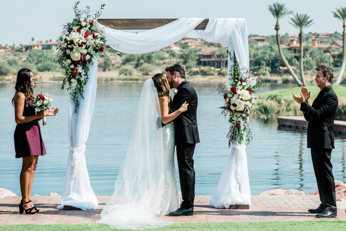 Lake Las Vegas Wedding ceremony