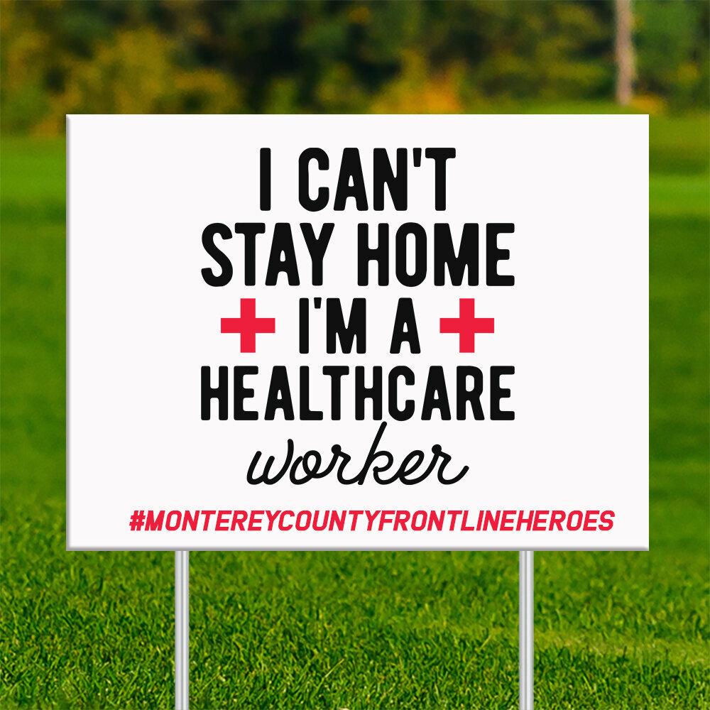 i can't stay home healthcare worker